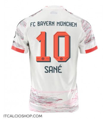 Bayern Munich Leroy Sane #10 Seconda Maglia 2025-26 Manica Corta